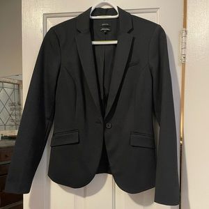 RW and Co charcoal/black fitted suit jacket. Size smaller